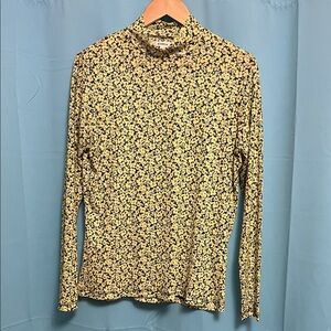 Garcia Sheer Floral Long Sleeve Top
